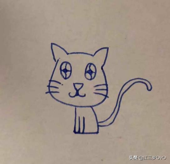 小猫怎么画简单又可爱（小猫怎么画简单又可爱）