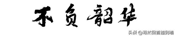 不负韶华什么意思（不负韶华 不负自己 不负梦想 不负天下）