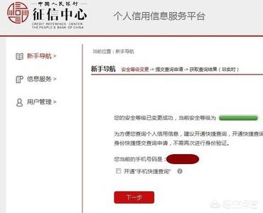 个人信用信息服务平台（个人信用信息服务平台查询）